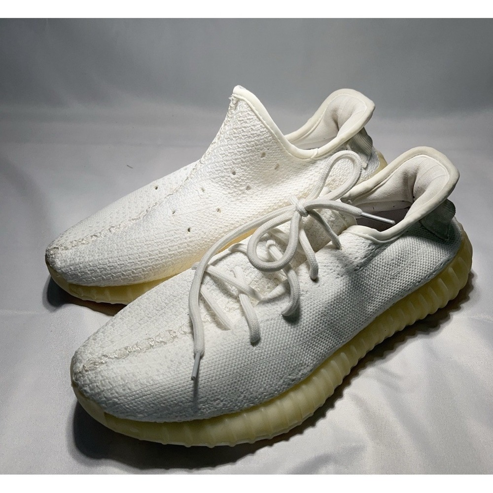 Adidas Yeezy Boost 350 V2 Cream White Triple White CP9366 Mens 7